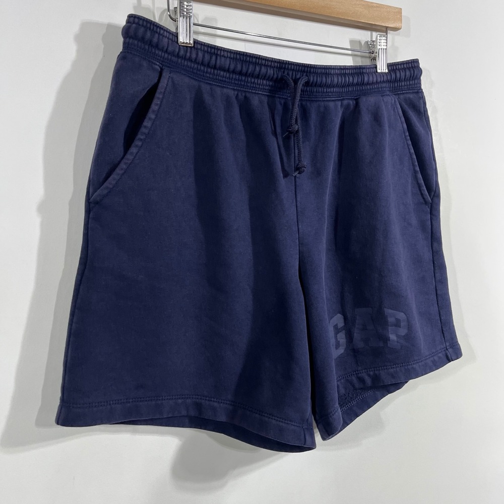 GAP Sporty Athleisure Streetwear Fleece Sweat Shorts Pockets Mens Medium‎ Gym